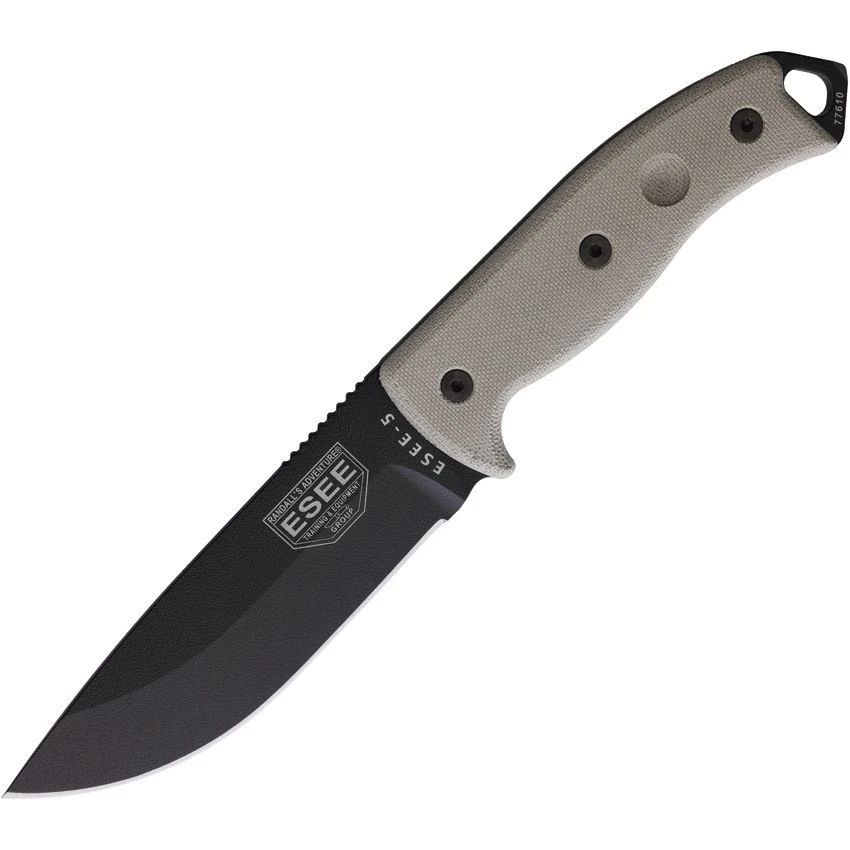 ESEE 5PBK Model 5 Fixed Blade Knife 3 ESEE 5PBK Model 5 Fixed Blade Knife