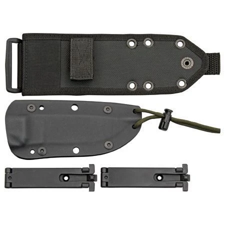 ESEE 4PMBOD Model 4 Plain Edge Fixed Carbon Steel Blade Knife With Orange G-10 Handles 4 ESEE 4PMBOD Model 4 Plain Edge Fixed Carbon Steel Blade Knife With Orange G-10 Handles - Image 2