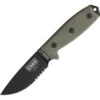 ESEE 3MILSB Model 3MIL Part Serrated Fixed Blade Knife 1 ESEE 3MILSB Model 3MIL Part Serrated Fixed Blade Knife -Esee Knives Shop 156917 156946