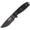 ESEE 3ILSK Model 3 Black G-10 Serrated Fixed Blade Knife 1 ESEE 3ILSK Model 3 Black G-10 Serrated Fixed Blade Knife -Esee Knives Shop 191003 191032