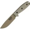 ESEE 4PMBDE Model 4 Fixed Blade Knife With OD Green Canvas Micarta Handles 1 ESEE 4PMBDE Model 4 Fixed Blade Knife With OD Green Canvas Micarta Handles -Esee Knives Shop 194701 194730
