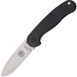 ESEE 1302 Avispa D2 Framelock Folding Pocket Knife With Black Gfn Front Handle