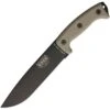 ESEE JUNGLASIIE Junglas II Esee Logo Knife With Green Canvas Micarta Handle -Esee Knives Shop 220225 220229