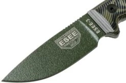 ESEE Model 3 OD Green Blade 3D OD Green-Black G10 Survival Knife 3PMOD-003 Black Sheath + Belt Clip -Esee Knives Shop EE 3PMOD 003 03 esee knives