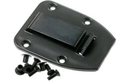 ESEE Model 4 Black Blade 3D Blue-Black G10 Survival Knife 4PB-008 Black Sheath + Belt Clip -Esee Knives Shop EE 4PB 008 07 esee knives