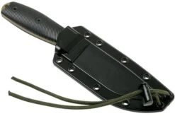 ESEE Model 4 Dark Earth Blade 3D Black G10 Survival Knife 4PDE-001 Black Sheath + Belt Clip -Esee Knives Shop EE 4PDE 001 06 esee knives