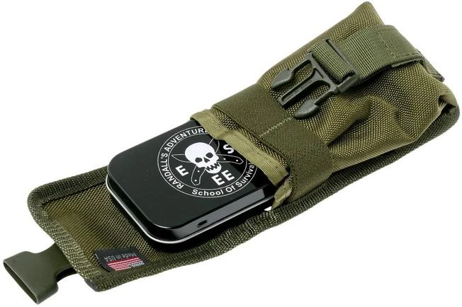 ESEE Long Accessory Pouch For Model 5, 6 & Laser Strike, 52-POUCH-OD-L, OD Green 5 ESEE Long Accessory Pouch For Model 5, 6 & Laser Strike, 52-POUCH-OD-L, OD Green - Image 3