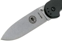 ESEE Avispa Pocket Knife, Stonewashed D2 Blade, Black Handle BRK1302 13 ESEE Avispa Pocket Knife, Stonewashed D2 Blade, Black Handle BRK1302 -Esee Knives Shop EE AVISPA BK D2 03 esee knives