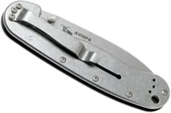 ESEE Avispa Pocket Knife, Stonewashed D2 Blade, Black Handle BRK1302 14 ESEE Avispa Pocket Knife, Stonewashed D2 Blade, Black Handle BRK1302 -Esee Knives Shop EE AVISPA BK D2 04 esee knives