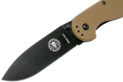 ESEE Avispa Pocket Knife, Black D2 Blade, Coyote Brown Handle BRK1302CBB 12 ESEE Avispa Pocket Knife, Black D2 Blade, Coyote Brown Handle BRK1302CBB -Esee Knives Shop EE AVISPA CB B D2 03 esee knives