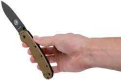 ESEE Avispa Pocket Knife, Black D2 Blade, Coyote Brown Handle BRK1302CBB 17 ESEE Avispa Pocket Knife, Black D2 Blade, Coyote Brown Handle BRK1302CBB -Esee Knives Shop EE AVISPA CB B D2 08 esee knives