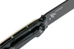 ESEE Avispa Pocket Knife, Black D2 Blade, Desert Tan Handle BRK1302DTB 15 ESEE Avispa Pocket Knife, Black D2 Blade, Desert Tan Handle BRK1302DTB -Esee Knives Shop EE AVISPA DT B D2 06 esee knives