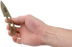 ESEE Candiru Dark Earth CAN-DE Neck Knife With Black Sheath + Belt Clip 13 ESEE Candiru Dark Earth CAN-DE Neck Knife With Black Sheath + Belt Clip -Esee Knives Shop EE CAN DE 05 esee knives v201901