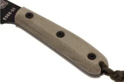 ESEE Model 3HM Bushcraft Knife Modified Handle, Leather Sheath -Esee Knives Shop EE ESEE 3HM 04 esee knives ee esee 3hm 04