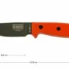 ESEE Model 3 OD Blade, Orange Handle 3P-KO-OD Survival Knife Without Sheath -Esee Knives Shop EE ESEE 3P KO OD 01 esee knives model 3 oranje ee esee 3p ko od d1