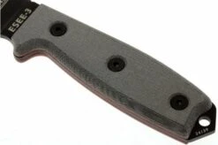 ESEE Model 3 Black Blade, Grey Handle 3P-KO Survival Knife Without Sheath 10 ESEE Model 3 Black Blade, Grey Handle 3P-KO Survival Knife Without Sheath -Esee Knives Shop EE ESEE 3P KO 03 esee knives model 3 grijs ee esee 3p ko d3