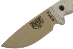 ESEE Model 3 Dark Earth Blade, Grey Handle 3P-MB-DE With Sheath + Clip And MOLLE-back 12 ESEE Model 3 Dark Earth Blade, Grey Handle 3P-MB-DE With Sheath + Clip And MOLLE-back -Esee Knives Shop EE ESEE 3P MB DE 03 esee knives