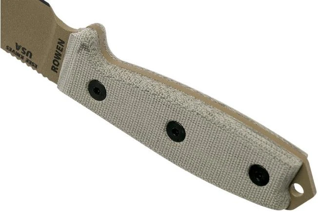 ESEE Model 3 Dark Earth Blade, Grey Handle 3P-MB-DE With Sheath + Clip And MOLLE-back 6 ESEE Model 3 Dark Earth Blade, Grey Handle 3P-MB-DE With Sheath + Clip And MOLLE-back - Image 4