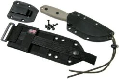 ESEE Model 3 Dark Earth Blade, Grey Handle 3P-MB-DE With Sheath + Clip And MOLLE-back 16 ESEE Model 3 Dark Earth Blade, Grey Handle 3P-MB-DE With Sheath + Clip And MOLLE-back -Esee Knives Shop EE ESEE 3P MB DE 07 esee knives