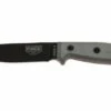 ESEE Model 4 Black Blade, Grey Handle 4P-KO Survival Knife Without Sheath -Esee Knives Shop EE ESEE 4P KO 01 esee knives model 4 ee esee 4p ko d1