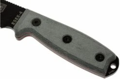 ESEE Model 4 Black Blade, Grey Handle 4P-KO Survival Knife Without Sheath -Esee Knives Shop EE ESEE 4P KO 03 esee knives model 4 ee esee 4p ko d3