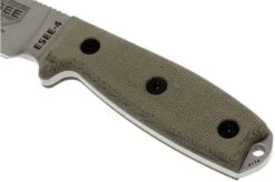 ESEE Model 4 Stainless 440C 4P-MB-SS With Sheath + Clip And MOLLE-back -Esee Knives Shop EE ESEE 4P MB SS 03 esee model 4 ee esee 4p mb ss 03