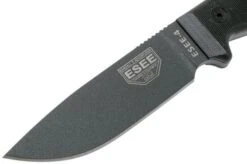 ESEE Model 4 Tactical Gunsmoke, Black Handle 4P-TG-B With Sheath + Clip 13 ESEE Model 4 Tactical Gunsmoke, Black Handle 4P-TG-B With Sheath + Clip -Esee Knives Shop EE ESEE 4P TGB 03 esee knives