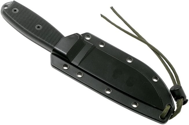 ESEE Model 4 Tactical Gunsmoke, Black Handle 4P-TG-B With Sheath + Clip 10 ESEE Model 4 Tactical Gunsmoke, Black Handle 4P-TG-B With Sheath + Clip - Image 8