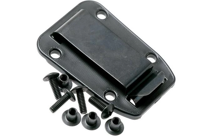 ESEE Model 4 Tactical Gunsmoke, Black Handle 4P-TG-B With Sheath + Clip 11 ESEE Model 4 Tactical Gunsmoke, Black Handle 4P-TG-B With Sheath + Clip - Image 9