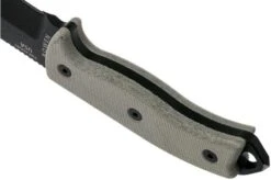 ESEE Model 5 Black Blade, Desert Tan Handle 5P-BK With Kydex Sheath + Belt Clip -Esee Knives Shop EE ESEE 5P BK 04 esee knives v2018