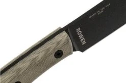 ESEE Model 6HM Bushcraft Knife Modified Handle, Leather Sheath -Esee Knives Shop EE ESEE 6HM 05 esee knives ee esee 6hm 05