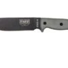 ESEE Model 6 Black Blade, Grey Handle 6P-B With Black Sheath + Belt Clip -Esee Knives Shop EE ESEE 6P B 01 esee knives ee esee 6p b 01