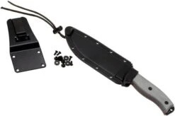 ESEE Model 6 Black Blade, Grey Handle 6P-B With Black Sheath + Belt Clip 15 ESEE Model 6 Black Blade, Grey Handle 6P-B With Black Sheath + Belt Clip -Esee Knives Shop EE ESEE 6P B 07 esee knives ee esee 6p b 07