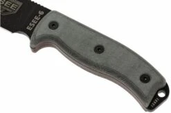 ESEE Model 6 Black Blade, Grey Handle 6P-KO Survival Knife Without Sheath 11 ESEE Model 6 Black Blade, Grey Handle 6P-KO Survival Knife Without Sheath -Esee Knives Shop EE ESEE 6P KO 03 esee knives model 6 ee esee 6p ko d3