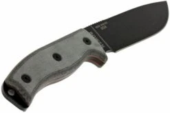 ESEE Model 6 Black Blade, Grey Handle 6P-KO Survival Knife Without Sheath 14 ESEE Model 6 Black Blade, Grey Handle 6P-KO Survival Knife Without Sheath -Esee Knives Shop EE ESEE 6P KO 06 esee knives model 6 ee esee 6p ko d6
