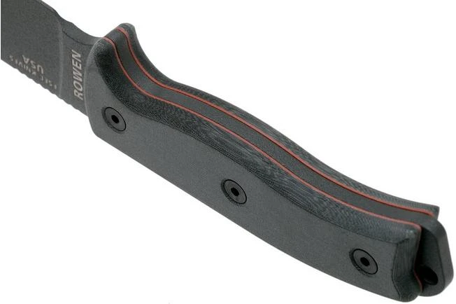 ESEE Model 6 Tactical Gunsmoke, Grey Handle 6P-TG With Black Sheath + Belt Clip 6 ESEE Model 6 Tactical Gunsmoke, Grey Handle 6P-TG With Black Sheath + Belt Clip - Image 4