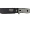 ESEE Model 6 Black Blade, Grey Handle 6P With Brown Sheath + Belt Clip 1 ESEE Model 6 Black Blade, Grey Handle 6P With Brown Sheath + Belt Clip -Esee Knives Shop EE ESEE 6P 01 esee knives ee esee 6p 01