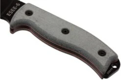 ESEE Model 6 Black Blade, Grey Handle 6P With Brown Sheath + Belt Clip 12 ESEE Model 6 Black Blade, Grey Handle 6P With Brown Sheath + Belt Clip -Esee Knives Shop EE ESEE 6P 04 esee knives ee esee 6p 04