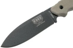 ESEE Laser Strike Tactical Gunsmoke LS-PTG Survival Knife With Kydex Sheath + Belt Clip -Esee Knives Shop EE ESEE LS PTG 03 esee knives