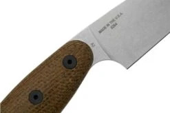 ESEE Sencillo ESEE-SENCILLO-A2, A2 Droppoint, 3D Burlap Mircarta Handle, Fixed Knife -Esee Knives Shop EE ESEE SENCILLO A2 05 esee