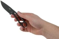 ESEE Izula Tactical Gunsmoke IZULA-TG-B Neck Knife With Black Sheath, Scales And Belt Clip 9 ESEE Izula Tactical Gunsmoke IZULA-TG-B Neck Knife With Black Sheath, Scales And Belt Clip -Esee Knives Shop EE IZULA TG 03 esee knives