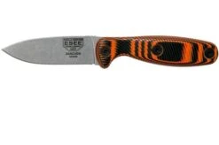 ESEE Xancudo S35VN Black-Orange G10 No Hole XAN2-006 Fixed Knife