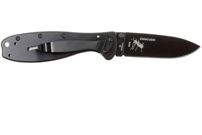 ESEE Knives Zancudo D2 Black, BRKR2B Pocket Knife 4 ESEE Knives Zancudo D2 Black, BRKR2B Pocket Knife - Image 2