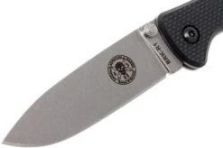 ESEE Knives Zancudo D2 Black-Stonewashed, BRKR2 Pocket Knife -Esee Knives Shop EE ZANCUDO B SW D2 03 esee knives zancudo ee zancudo b sw d2 03