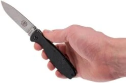 ESEE Knives Zancudo D2 Black-Stonewashed, BRKR2 Pocket Knife -Esee Knives Shop EE ZANCUDO B SW D2 08 esee knives zancudo ee zancudo b sw d2 08