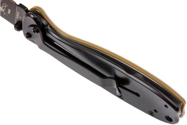 ESEE Knives Zancudo D2 Coyote Brown-Black, BRKR2CBB Pocket Knife 7 ESEE Knives Zancudo D2 Coyote Brown-Black, BRKR2CBB Pocket Knife - Image 5