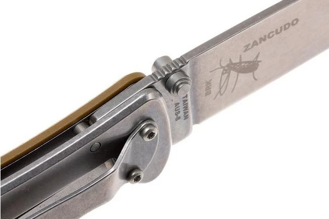 ESEE Knives Zancudo AUS8 Coyote Brown-Stonewashed, BRKR1CB Pocket Knife 8 ESEE Knives Zancudo AUS8 Coyote Brown-Stonewashed, BRKR1CB Pocket Knife - Image 6