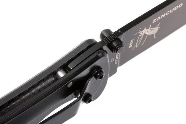 ESEE Knives Zancudo D2 Carbon Fiber, BRKR2CFB Pocket Knife 8 ESEE Knives Zancudo D2 Carbon Fiber, BRKR2CFB Pocket Knife - Image 6