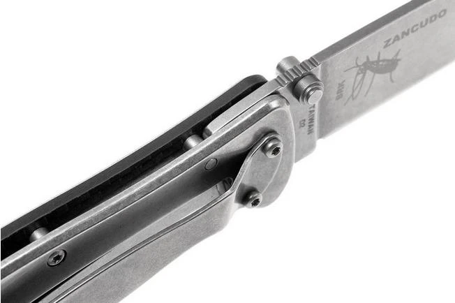 ESEE Knives Zancudo D2 Carbon Fiber-Stonewashed, BRKR2CF Pocket Knife 8 ESEE Knives Zancudo D2 Carbon Fiber-Stonewashed, BRKR2CF Pocket Knife - Image 6