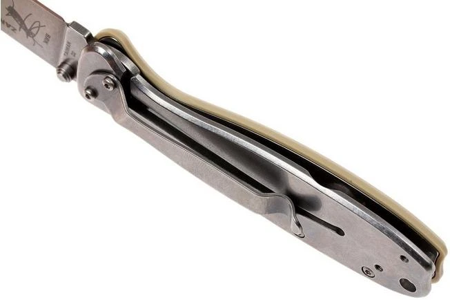 ESEE Knives Zancudo D2 Desert Tan-Stonewashed, BRKR2DT Pocket Knife 7 ESEE Knives Zancudo D2 Desert Tan-Stonewashed, BRKR2DT Pocket Knife - Image 5